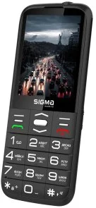 Фото: Мобільний телефон SIGMA Comfort 50 Grace Black (4827798121818) № 2 | KTC