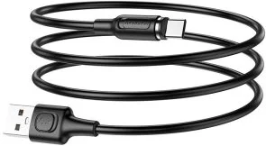 Фото: Кабель BOROFONE BX41 Amiable 2.4A AM / Type-C 1m Black (BX41CB) № 5 | KTC