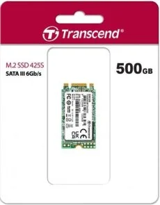 Фото: SSD-накопичувач Transcend 425S 2242 SATA III 500GB (TS500GMTS425S) № 2 | KTC