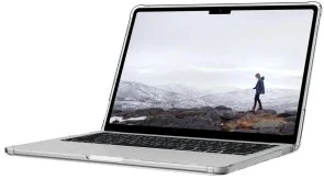 Фото: Чохол UAG for Macbook Pro 13.3 2020-2021 M1/ 2022 M2 - U Lucent Ice/Black (134006114340) № 6 | KTC