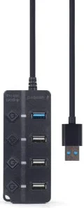 Фото: USB-хаб Gembird UHB-U3P1U2P3P-01 № 3 | KTC