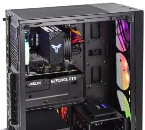 Фото: Персональний комп'ютер ARTLINE Gaming X33 (X33v21) - Intel Core i5 i5-12400F / 16 ГБ DDR4 / HDD + SSD 1 ТБ + 480 ГБ / Nvidia / GeForce RTX 3050, 6 ГБ / Intel H610 / 500 Вт № 4 | KTC