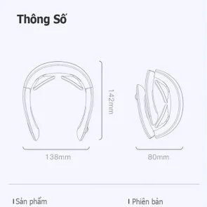Фото: Масажер для шиї Xiaomi Jeeback Neck Massager G6 № 9 | KTC