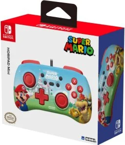 Фото: Геймпад Hori Horipad Mini Super Mario Nintendo Switch Blue/Red (873124009019) № 6 | KTC