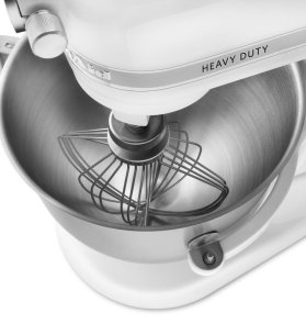 Планетарний міксер KitchenAid Mixer bowl-lift 6.9L - Heavy Duty 5KSM7591X White (5KSM7591XEWH)