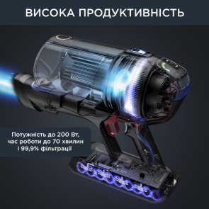 Ручний бездротовий пилосос Rowenta X-Force Flex 14.60 Auto Aqua RH99C0WO