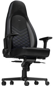 Крісло Noblechairs Icon Black/Blue (GAGC-088)