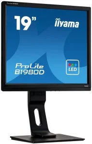 Фото: Монітор iiyama B1980D-B1 Black - 19" TN+Film / 1280×1024 / 60 Гц / Pivot / HAS № 2 | KTC