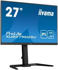 Фото: Монітор iiyama XUB2796QSU-B5 Black - 27" IPS / 2560×1440 / 75 Гц / AMD FreeSync / Pivot / HAS № 2 | KTC