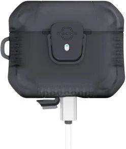 Фото: Чохол iTSkins for Airpods 3gen - Spectrum Frost Antimicrobial Smoke № 2 | KTC
