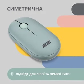 Фото: Миша 2E MF300 Silent Wireless Ashen Green (2E-MF300WGN) № 5 | KTC
