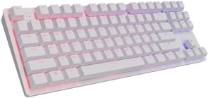 Клавіатура Dark Project One KD87A Mech. g3ms Sapphire ENG/UA/RU White (DPO-KD-87A-100300-GMT)