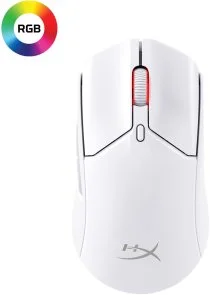 Фото: Миша HyperX Pulsefire Haste 2 Wireless White (6N0A9AA) № 2 | KTC