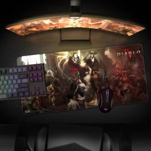 Фото: Килимок Blizzard Diablo IV Inarius and Lilith XL (FBLMPD4INALIL21XL) № 5 | KTC
