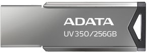 Флешка USB A-Data UV350 256Gb Silver (AUV350-256G-RBK)