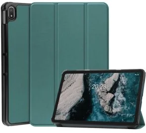 Фото: Чохол для планшета BeCover for Nokia T20 - Smart Case Dark Green (708043) № 2 | KTC
