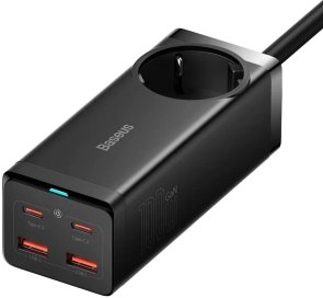 Зарядний пристрій Baseus GaN3 Pro Desktop Powerstrip Black (PSZM000401)