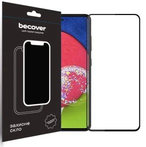 Фото: Захисне скло BeCover for Samsung A54 5G SM-A546 - Black (708841) № 2 | KTC