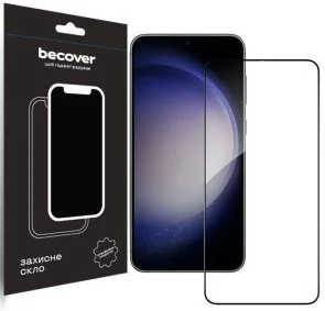 Фото: Захисне скло BeCover for Samsung S23 SM-S911 - Black (708821) № 2 | KTC