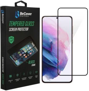 Фото: Захисне скло BeCover for Samsung Galaxy S21 FE G990 - Black (707244) № 2 | KTC