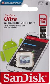  FLASH пам'ять SanDisk Ultra Micro SDXC 256GB (SDSQUNR-256G-GN3MN)