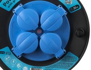 Фото: Подовжувач 2E CR4315IP44M20 4/20m Black (2E-CR4315IP44M20) № 5 | KTC