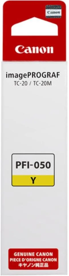 Фото: Чорнило Canon PFI-050 imagePROGRAF TC-20 70ml Yellow (5701C001) № 2 | KTC