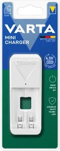 Фото: Зарядний пристрій Varta Mini Charger White (57656101401) № 4 | KTC