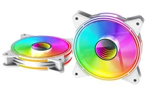 Фото: Кулер Gamemax FN-12Rainbow-Q-Infinity White (FN-12Rainbow-Q-Infinity WT) № 4 | KTC