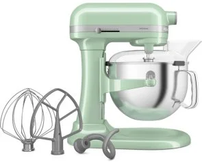 Фото: Планетарний міксер KitchenAid Mixer Bowl-Lift 5.6L - Artisan 5KSM60SPX Pistachio (5KSM60SPXEPT) № 4 | KTC