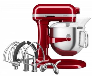 Планетарний міксер KitchenAid Mixer Bowl-Lift 6.6L - Artisan 5KSM70SHX Red (5KSM70SHXEER)