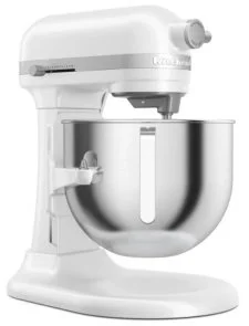Фото: Планетарний міксер KitchenAid Mixer Bowl-Lift 6.6L - Heavy Duty 5KSM70JPXE White (5KSM70JPXEWH) № 2 | KTC