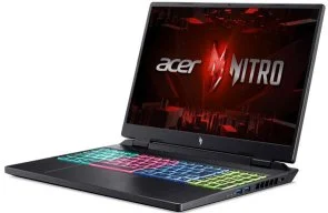 Фото: Ноутбук Acer Nitro 16 AN16-41-R8EK NH.QKBEU.002 Black - 16" IPS 165 Гц / AMD Ryzen 7 / 7735HS / DDR5 16 ГБ / PCI-E SSD 1 ТБ / GeForce RTX 4050 № 3 | KTC