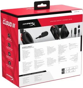 Фото: Гарнітура HyperX Cloud III Red (727A9AA) № 10 | KTC