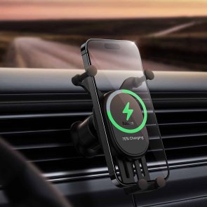 Кріплення для мобільного телефону Baseus Stable Gravitational Wireless Charging Car Mount Pro 15W Black (SUWX030001 )