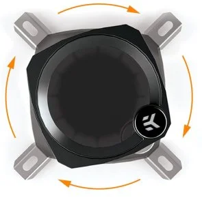 Фото: Система рідинного охолодження EKWB EK-Nucleus AIO CR360 Lux D-RGB Black (3831109851685) № 9 | KTC