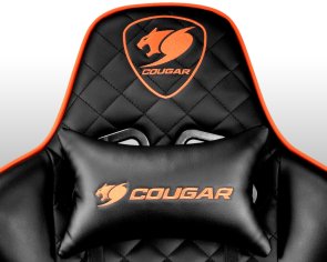 Крісло Cougar Armor One Black/Orange