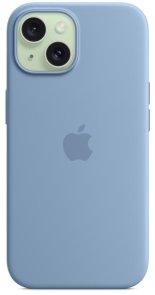 Чохол Apple for iPhone 15 - Silicone Case with MagSafe Winter Blue (MT0Y3)