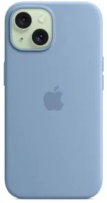 Фото: Чохол Apple for iPhone 15 - Silicone Case with MagSafe Winter Blue (MT0Y3) № 2 | KTC