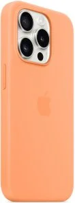 Фото: Чохол Apple for iPhone 15 Pro - Silicone Case with MagSafe Orange Sorbet (MT1H3) № 5 | KTC