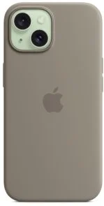 Фото: Чохол Apple for iPhone 15 - Silicone Case with MagSafe Clay (MT0Q3) № 3 | KTC