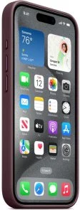 Фото: Чохол Apple for iPhone 15 Pro - FineWoven Case with MagSafe Mulberry (MT4L3) № 6 | KTC