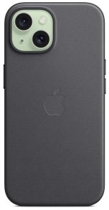 Чохол Apple for iPhone 15 - FineWoven Case with MagSafe Black (MT393)