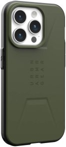 Чохол UAG for Apple iPhone 15 Pro - Civilian Magsafe Olive Drab (114275117272)