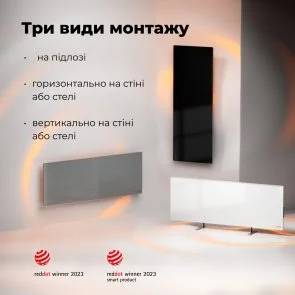 Фото: Конвектор AENO Premium Eco Smart GH3S LED White (AGH0003S) № 12 | KTC