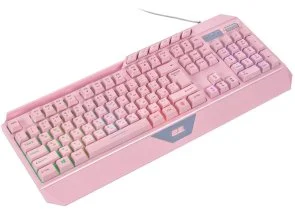 Фото: Клавіатура 2E Gaming KG315 RGB ENG/UKR USB Pink (2E-KG315UPK) № 2 | KTC