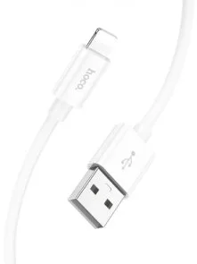 Фото: Кабель Hoco X87 Magic silicone 2.4A AM / Lightning 1m White (6931474783202) № 2 | KTC