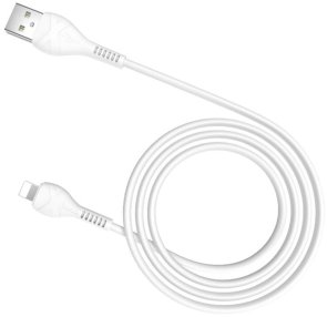 Кабель Hoco X37 2.4A AM/Lightning 1m White (6931474710499)