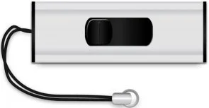 Фото: Флешка USB MediaRange With slide mechanism 128GB Black/Silver (MR918) № 2 | KTC