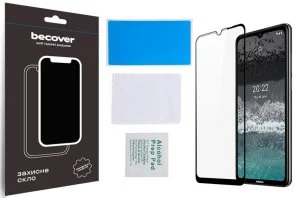 Фото: Захисне скло BeCover for Nokia C21 - Black (709741) № 3 | KTC